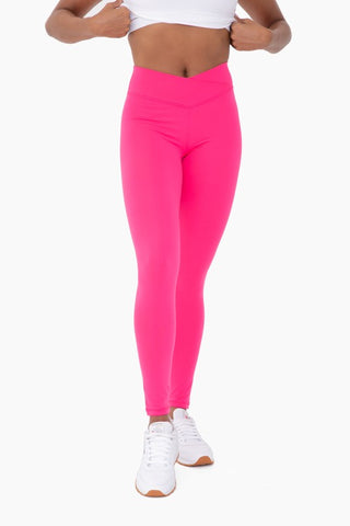 Venice Crossover Waist Leggings