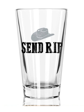 Yellowstone Send RIP Pint Glass