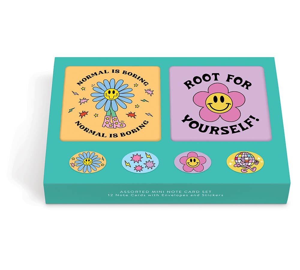 Be the Sunshine Mini Note Card Set with Stickers