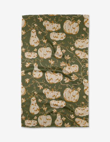 Pumpkin Trail Tea Towel