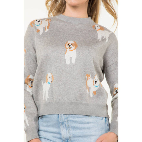 Dog Knit Sweater