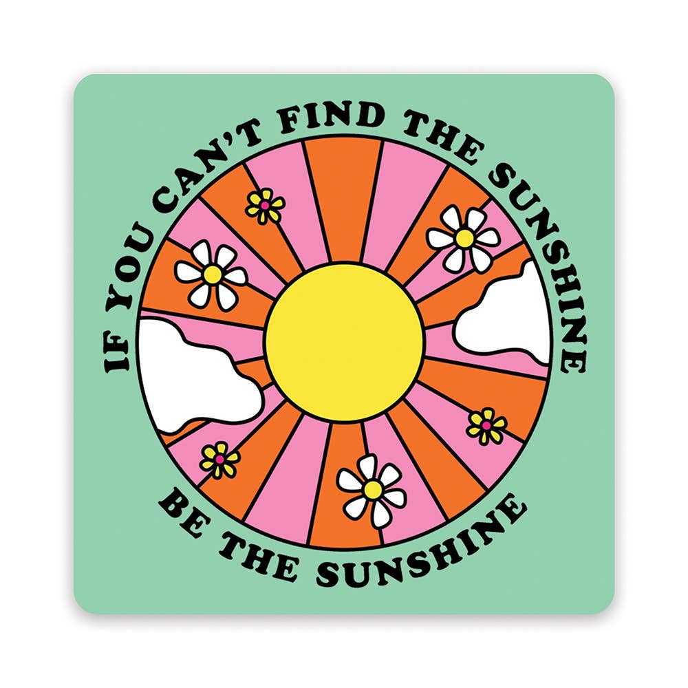 Be the Sunshine Mini Note Card Set with Stickers