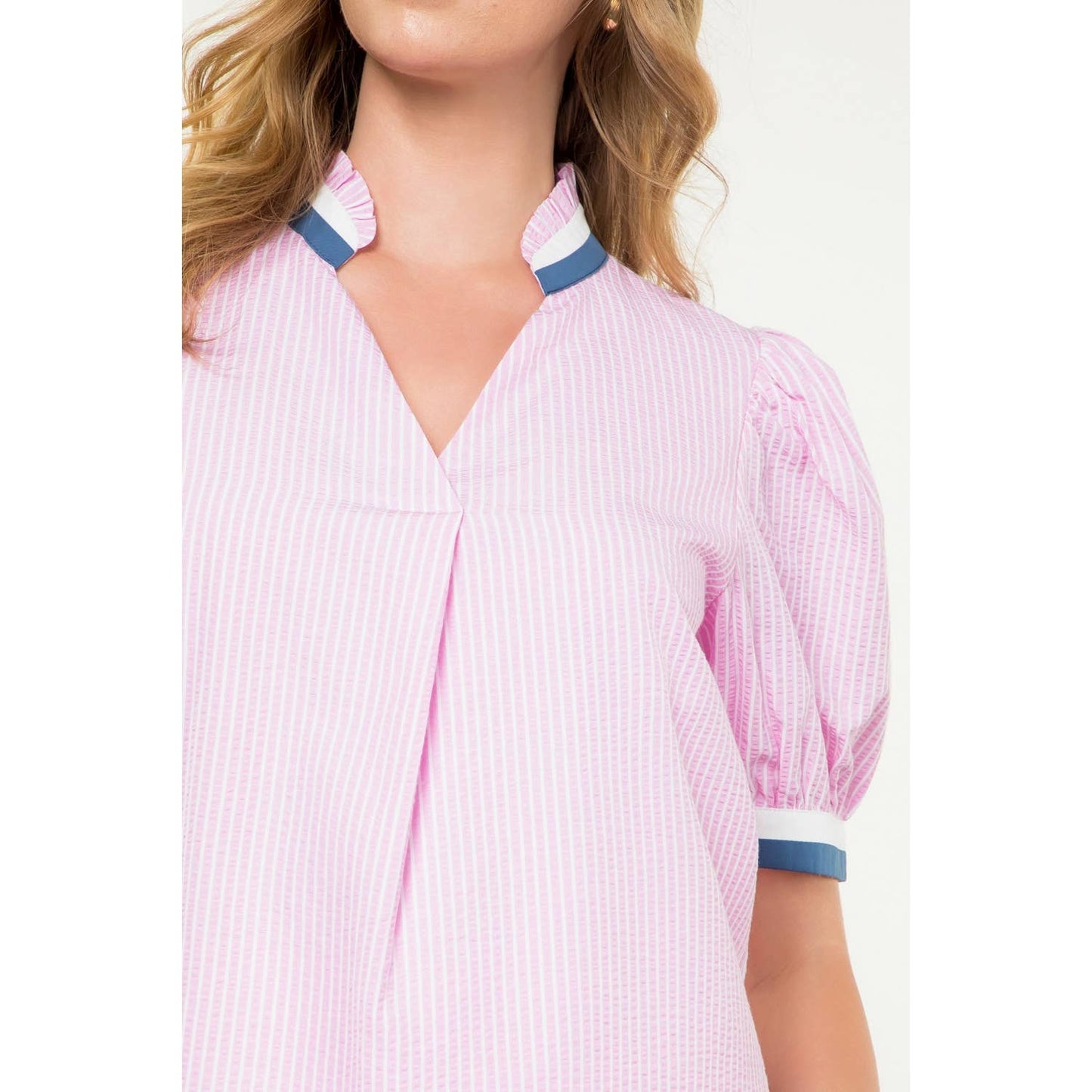 Short Sleeve Striped Top