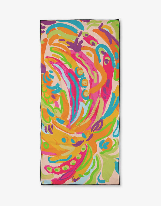 Florescence Beach Towel