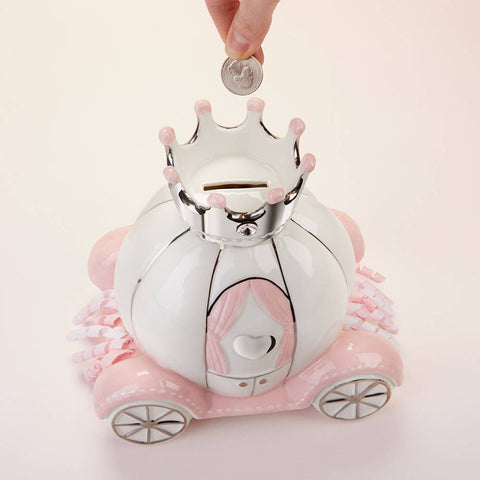 Little Princess Carriage Ceramic Bank