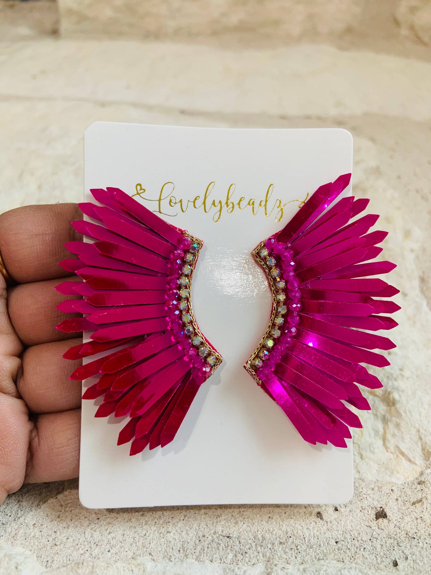 Fancy Feather Earrings