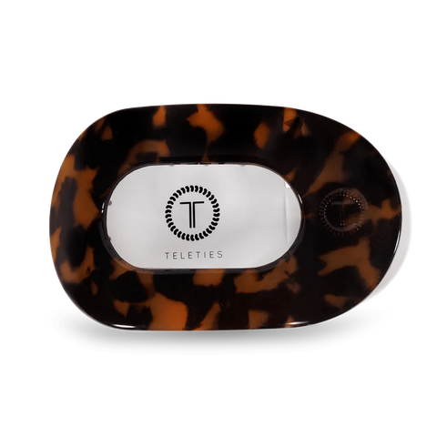 Tortoise Flat Round Clip