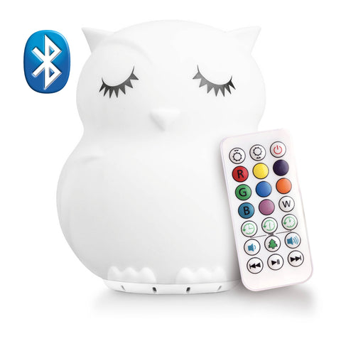 Lumipets® LED Owl Night Light Bluetooth Speaker