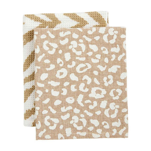 Animal Print Hand Towels