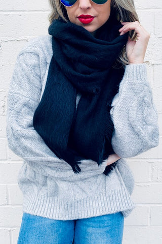 Super Soft Fringe Scarf