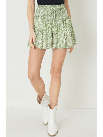 Falling Leaves Skort