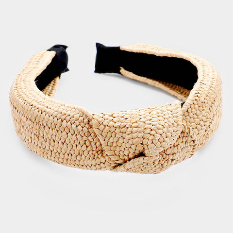 Rattan Woven Knot Headband