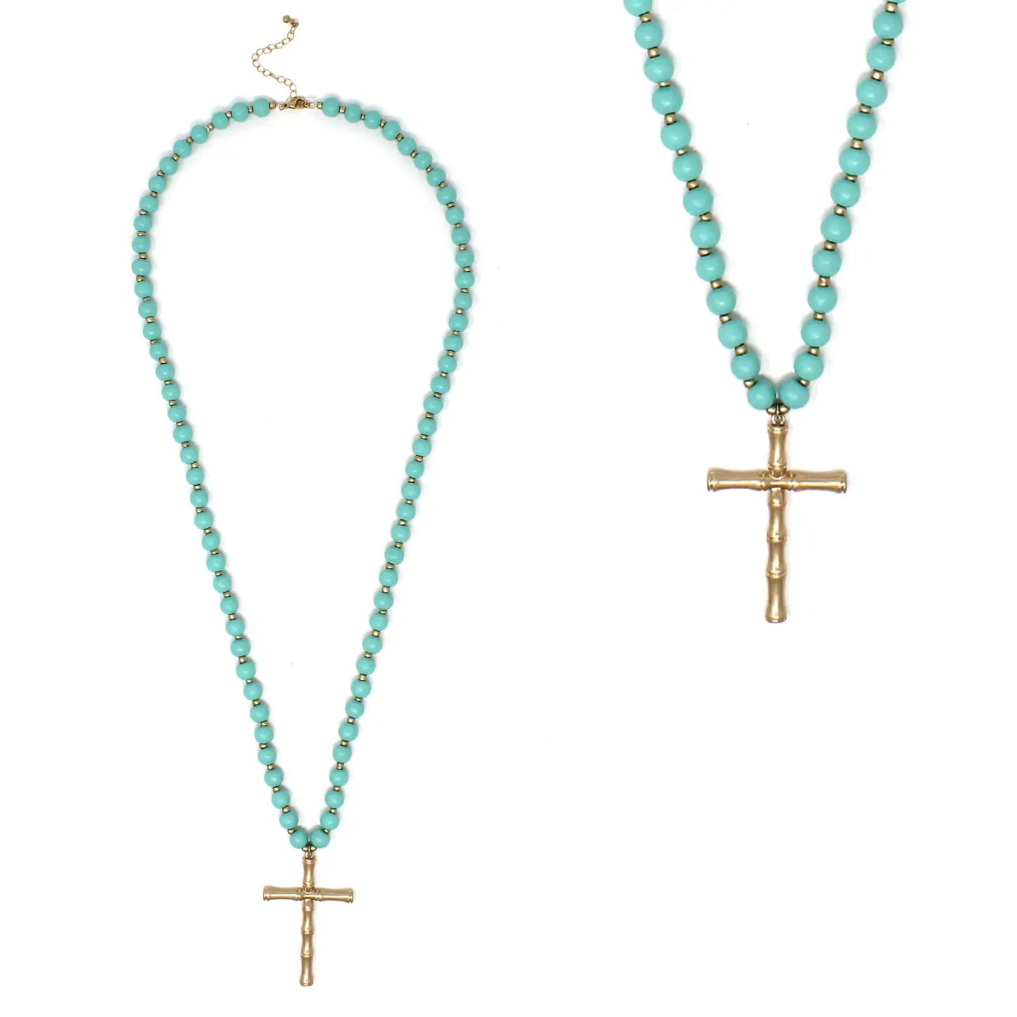 The Crown Cross Necklace