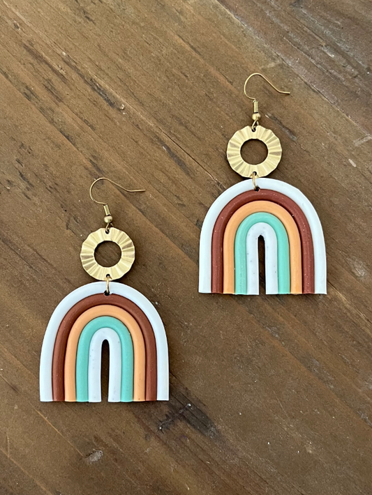 The Autumn Rainbow Earring