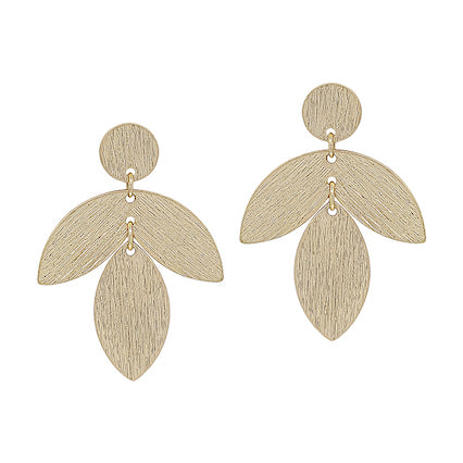 Tudor Leaf Earring