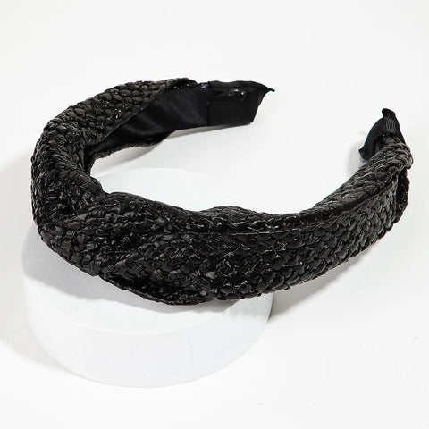 Rattan Woven Knot Headband